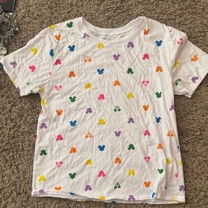 Disney Colorful Mickey Mouse XXL Rainbow T-Shirt